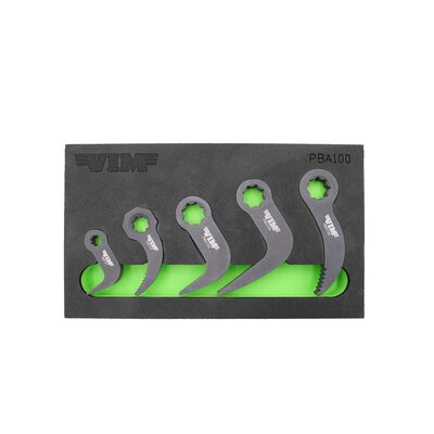 VIM Tools 5 Piece Bry Bar Attachment Set