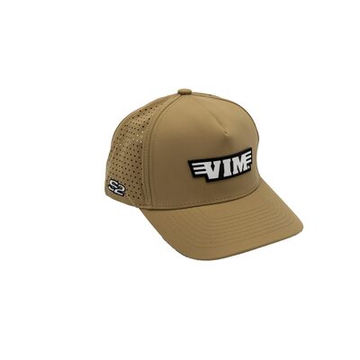 VIM Tools PVC White  VIM Logo & S2 - Tan Hat