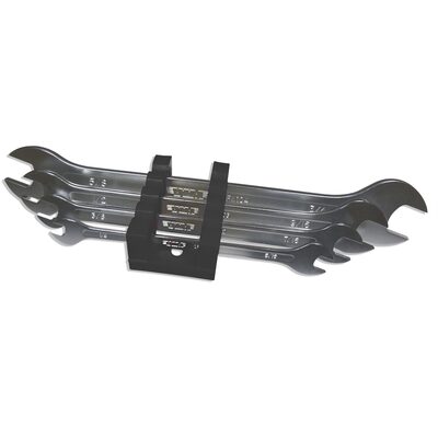 VIM Tools SAE Flat Wrench Set, 4 Piece Set 1/4 Inch Thru 3/4, Double Open End