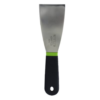 VIM Tools Slim Super Flex SS Putty Knife, 2 Inch Wide, .020 Ground Taperd Super Flex Blade