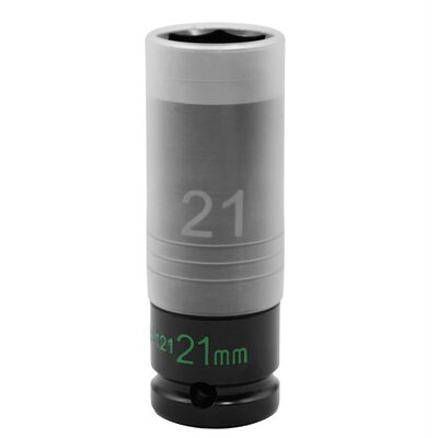 VIM Tools 21MM THIN WALL IMPACT LUG NUT SOCKET - 1/2'' DR.
