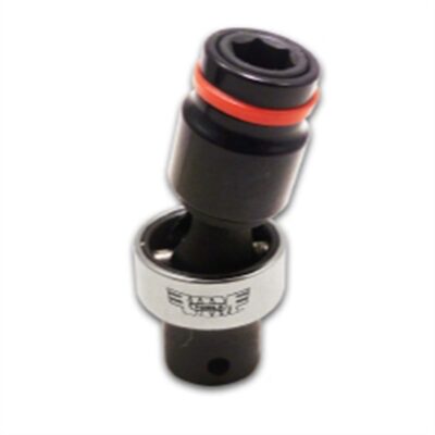 VIM Tools Universal Joint Power Hex, 1/4 Inch Square X 1/4 Inch Hex Locking For Power Tool Use