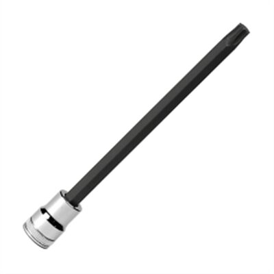 VIM Tools T40 TORX Driver 8 Inch OAL, 3/8 Inch Square Drive Holder