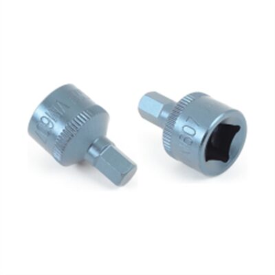 VIM Tools 7 mm Stubbie One Piece Impact Driver, S2 Steel, 1 .1 OAL (28 mm)