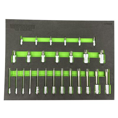 VIM Tools 26 Piece Master XZN Master Driver Set - S2 Steel