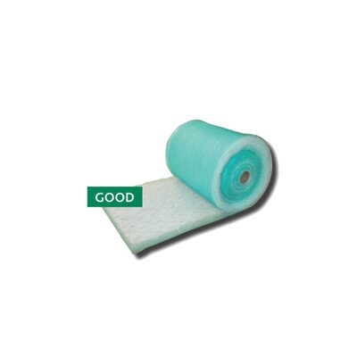 Viledon Filters 300-020 300 Standard Capacity Paint Arrestor Pad, 20 in W x 2-1/2 in D x 20 in H, 15 g Fiberglass Media