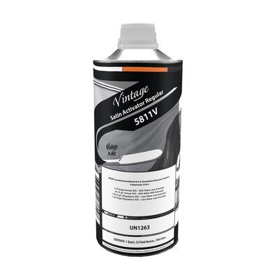 Vintage Flatz CP5811-4 Regular Speed Activator, 1 qt Can, Colorless, Liquid, Use With: Hot Rod Colors