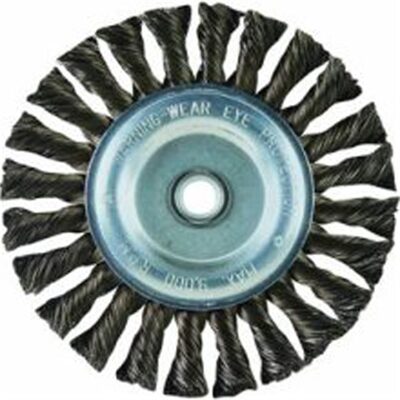 Weiler 6" Knot W/W Twist Crs 5/8"-1/2