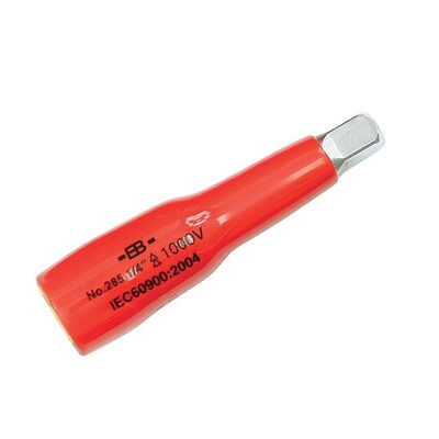 Wiha Tools Insul. Extension Bar 1/4" x 50mm