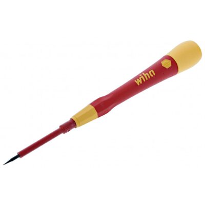 Wiha Tools Insul. PicoFinish Precision Slotted Screwdriver 2.0x40mm