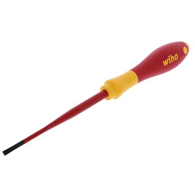 Wiha Tools Insulated SlimLine Slotted Screwdriver 3.5mm x 100mm