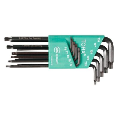 Wiha Tools 10 Piece MagicSpring Torx L-Key Set