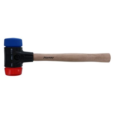 Wiha Tools Split Head Mallets 3.7 lbs 2.4" Face x 13.3" Oal Hard Soft Faces