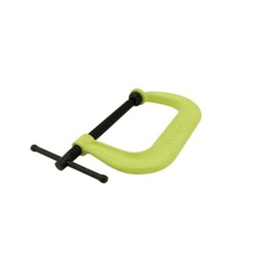 Wilton 406SF - 400 Series Hi-Vis Safety C-Clamp, 0 - 6-1/16&rdquo; Opening, 4-1/16&rdquo; Throat Depth
