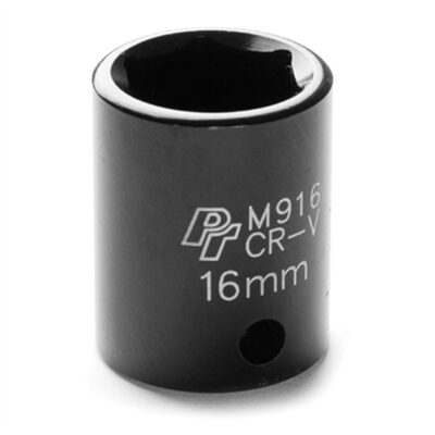 Wilmar Corp. / Performance Tool 3/8" Drive 16mm 6pt Impact Socket