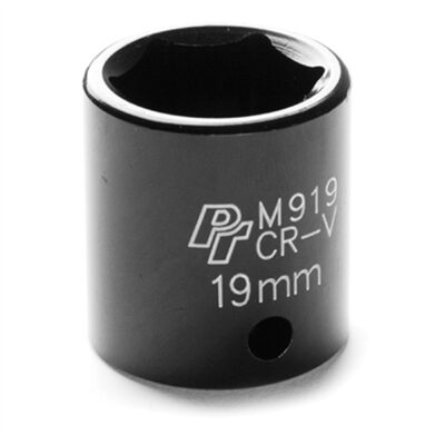 Wilmar Corp. / Performance Tool 3/8" Drive 19mm 6pt Impact Socket