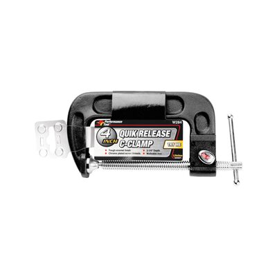Wilmar Corp. / Performance Tool 4" Quick Release C-Clamp