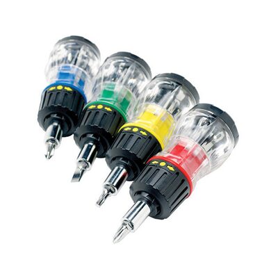 Wilmar Corp. / Performance Tool 7-in-1 Stubby Screwdriver Set