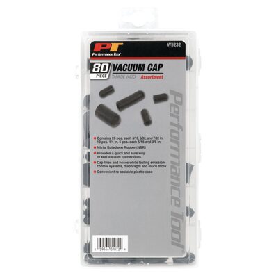 Wilmar Corp. / Performance Tool 80 Piece Vacuum Cap Assortment