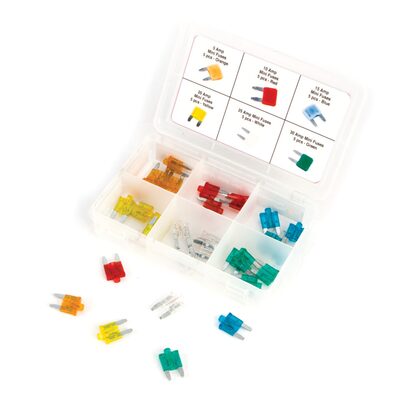 Wilmar Corp. / Performance Tool 30 Piece Mini Fuse Assortment w/LED