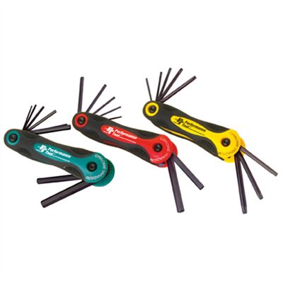 Wilmar Corp. / Performance Tool 3 Piece Folding Star and Hex Key Set