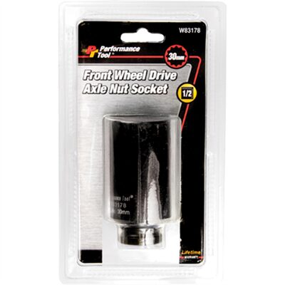 Wilmar Corp. / Performance Tool 30mm 12pt Axle Nut Socket CrMo