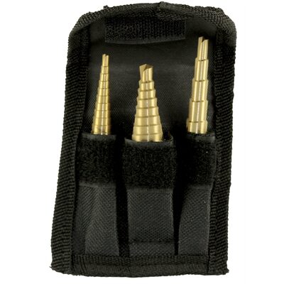 Wilmar Corp. / Performance Tool 3 Piece Step Drill Set