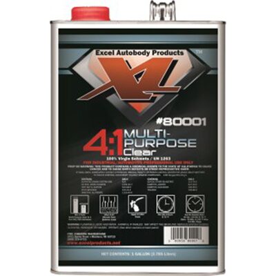 Excel Auto Body Products 4:1 MULTI PURPOSE CLEAR