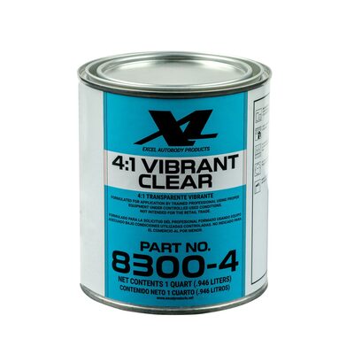 Excel Auto Body Products 4:1 VIBRANT CLEAR