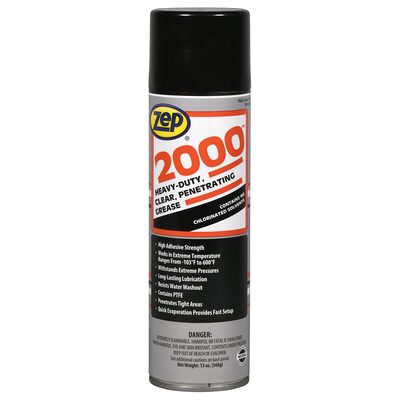 ZEP Multi Purpose Lubricant; HD, Clear, Penetrating Grease